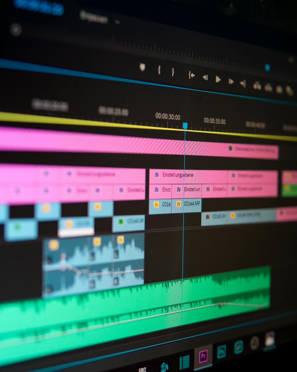 computer screen in close up photography