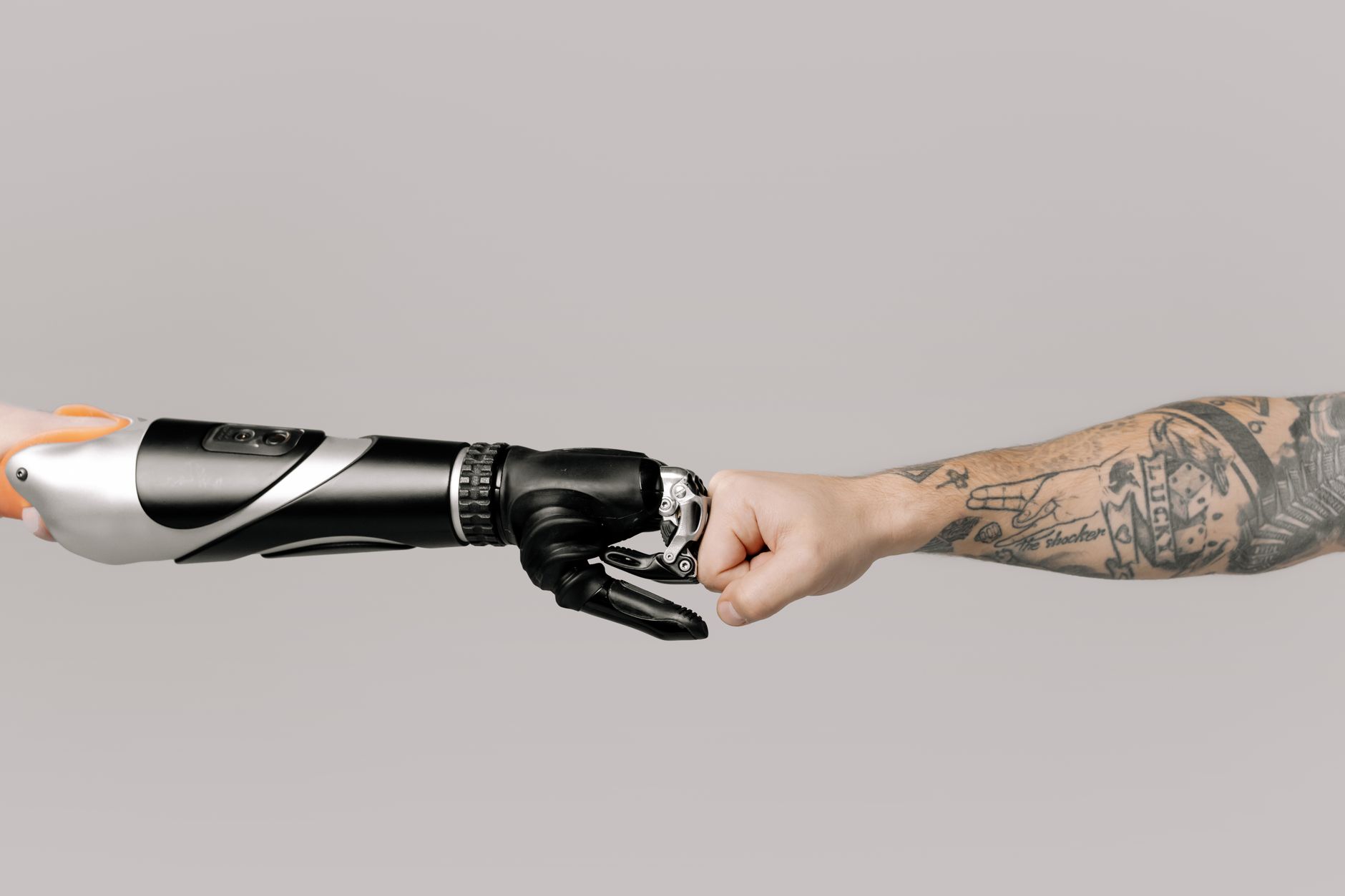 close up shot of fist bump